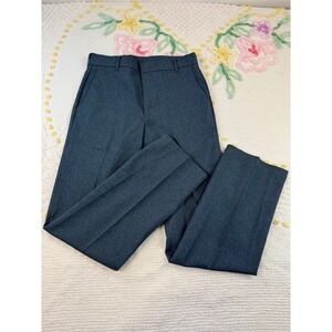 Perry‎ ellis Dress Pants Blue Office Career Work Interview Trousers 36x30